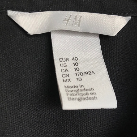 Black H&M button up - Picture 2 of 4